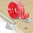 thumbnail image 5 of 1/2/3M Table Edge Guard Furniture Corner Protector Strip Self Adhesive Transparent Kids Collision Proof Soft Bumper Baby Safety, 5 of 6