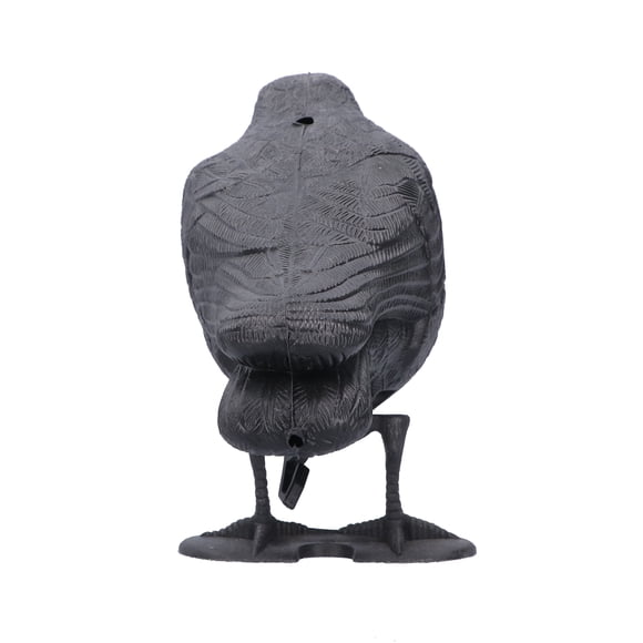 Ymiko Simulation Plastic Crow Statue Hunting Bait Decoys Tool For Outdoor Garden De MS