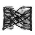 thumbnail image 5 of M Buder Magic Easy Hair Beads Slide Stretchy Comb Clip Stretchable Hairpin for Women Girls, Black (3.35 inches / 8.5 cm), 5 of 5