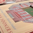 thumbnail image 3 of IDNA Oklahoma Sooners 3D StadiumViews Picture Frame, 3 of 5