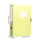thumbnail image 3 of File Box Thickened Polypropylene Office Supplies Foldable A4 Retros-Style Document Box Plastic File Storage Box, 3 of 6