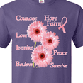 thumbnail image 4 of Inktastic Inspirational Breast Cancer Panel T-Shirt, 4 of 5