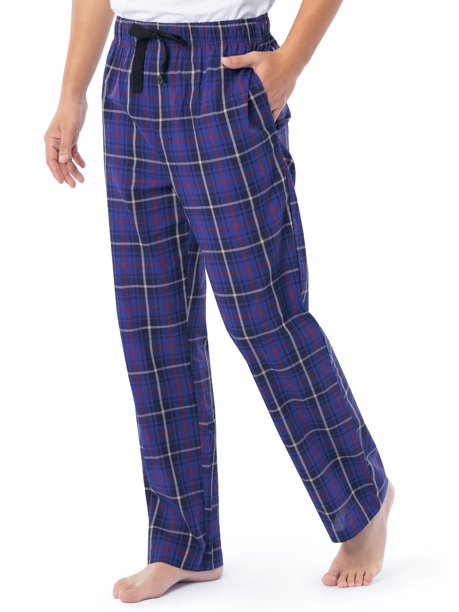 Fruit of the Loom Men's and Big Men's Soft Brushed Woven Sleep Pant, Sizes S-6XL & LT-3XLT