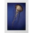 thumbnail image 3 of Erin Berzel 23x32 White Modern Wood Framed Wall Art Titled - In the Water II, 3 of 5