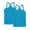 Blue, variant on 12 Months-13 Years Infant Baby Girls Cotton Bottom Camisole Solid Color Sleeveless Base Casual Tank Tops for Toddler 2 Pack