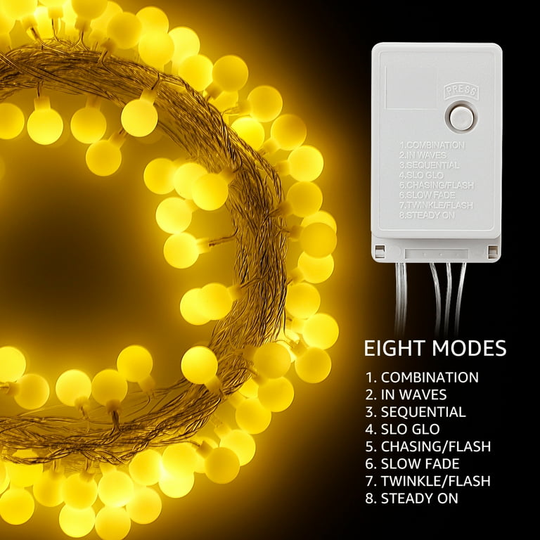 TORCHSTAR LED Solar String Lights for Patio, Waterproof Outdoor String Lights, 66ft 200 LEDs, Warm White TORCHSTAR LED Solar String Lights for Patio, Waterproof Outdoor String Lights, 66ft 200 LEDs, Warm White