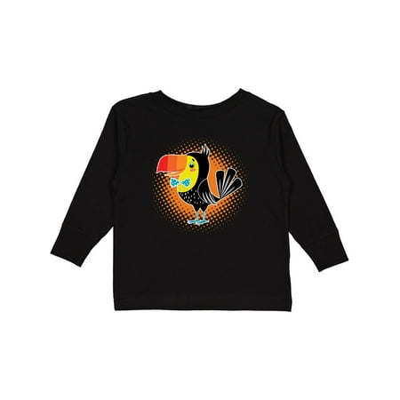 

Inktastic Toucan Tropical Bird Cute Rainforest Boys or Girls Long Sleeve Toddler T-Shirt