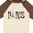 thumbnail image 4 of Inktastic Paris Eiffel Tower with Flowers Boys or Girls Long Sleeve Baby Bodysuit, 4 of 5