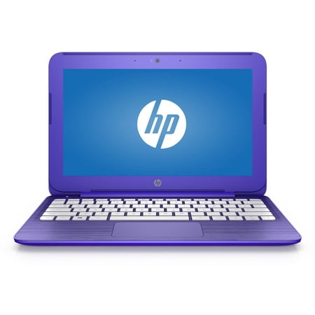 2017 HP Stream 14 inch Premium Flagship Laptop (Intel Celeron N3050 1.6GHz, 4GB RAM, 32GB Solid State Drive, WiFi, Windows 10 Home) Violet (Certified