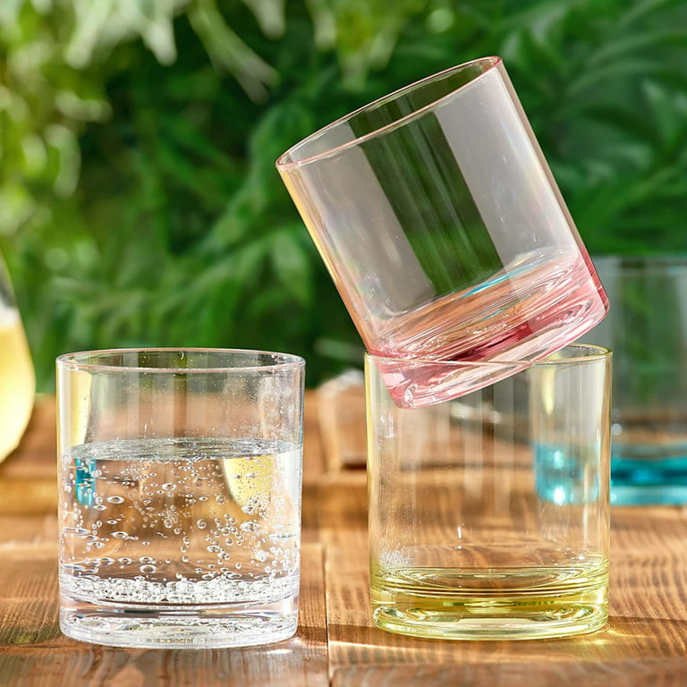 Drinking Glasses, Everyday Drinkware Kitchen Glasses for Cocktail