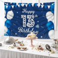 thumbnail image 5 of Happy 13th Birthday Banner,  Happy Birthday Party Decorations, Birthday Supplies Backdrop Décor, 5.9 X 3.6 Ft, 5 of 6