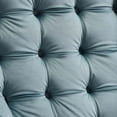 thumbnail image 6 of Modway Suggest Button Tufted Performance Velvet Lounge Chair in Light Blue, 6 of 6