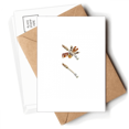 thumbnail image 1 of Giraffe Animal Writhing Art Deco  Fashion Postcards Envelopes Blank Note Cards Mailing, 1 of 4