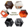 thumbnail image 5 of Large Leather Repair Patch 17x60 Inch, Furniture Leather Seat Repair Sticker, Leather Repair Tape, Self Adhesive Waterproof Patch Kit for Car Seat,Couch,Boat Seat,Chair (Dark Brown A), 5 of 6