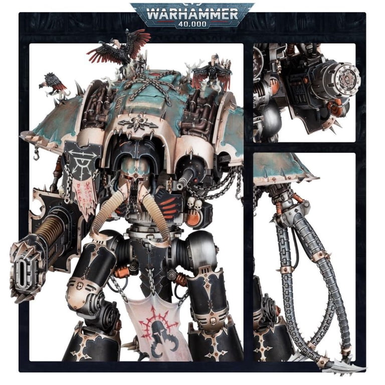 Warhammer 40K Chaos Knights: Knight Abominant GWS 43-63 - Walmart.com