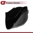 thumbnail image 4 of Cubierta de pomo de cambio antideslizante para automóvil, protector de manija de cambio para Volkswagen Taos 2022-2023, cuero sintético negro y gris, 4 of 6