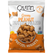 Quinn Plant Based Peanut Butter Filled Pretzel Nuggets, Gluten Free, 7 oz, 1 Count