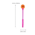 thumbnail image 2 of 5Pcs Halloween Glowing Pumpkin Skull Shaking Stick Luminous Stick Random Style, 2 of 5