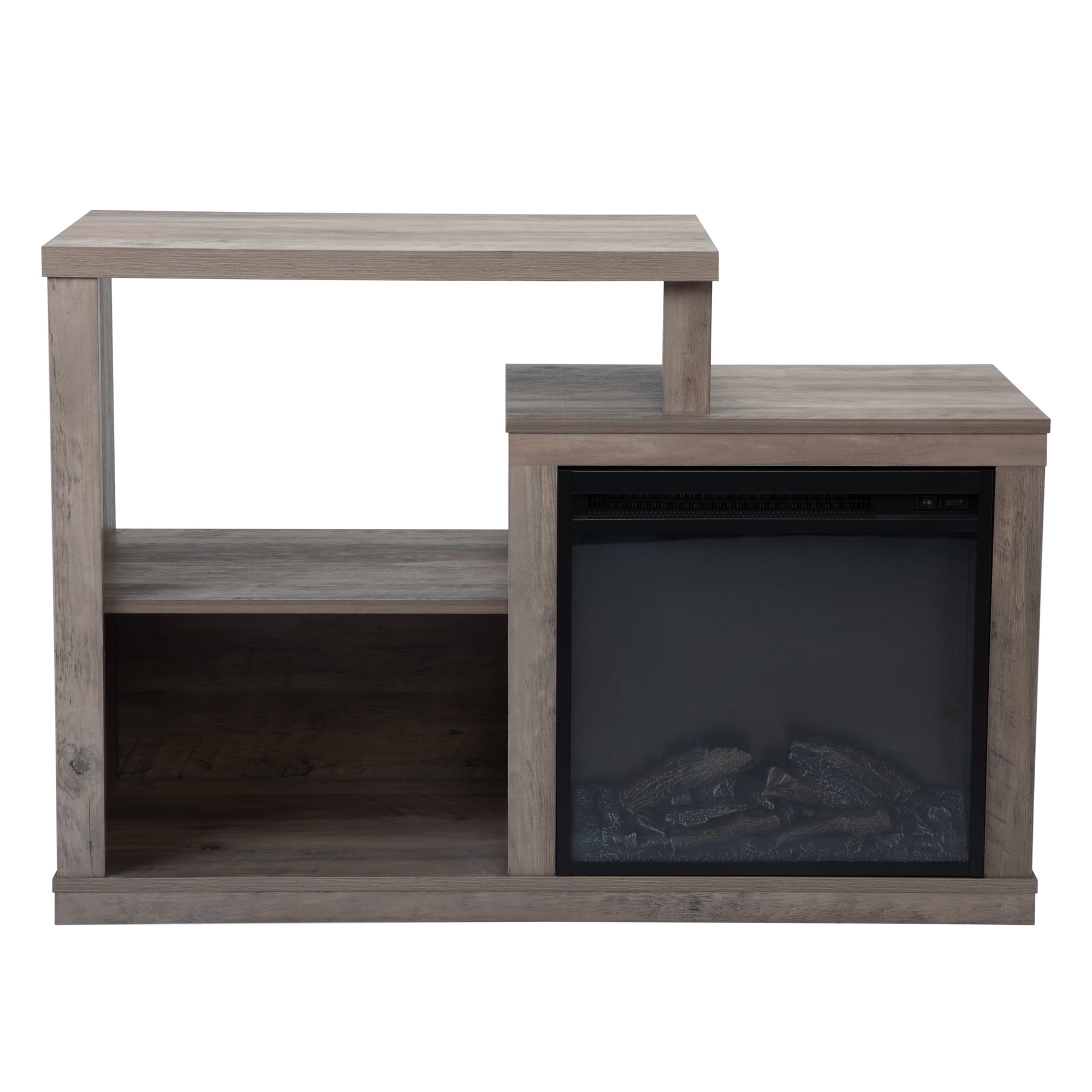 Lowestbest Classic Fireplace TV Stand, TV Cabinet Farmhouse Media Console Cabinet Suitable for Up to 41 Inches, Taupe Lowestbest Classic Fireplace TV Stand, TV Cabinet Farmhouse Media Console Cabinet Suitable for Up to 41 Inches, Taupe