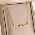 thumbnail image 2 of NICKSUN Mama Necklaces for Women, Gifts for Mother, 14K Gold Plated Dainty Necklace Non Tarnish Jewelry, Gifts for New Mom, 2 of 9