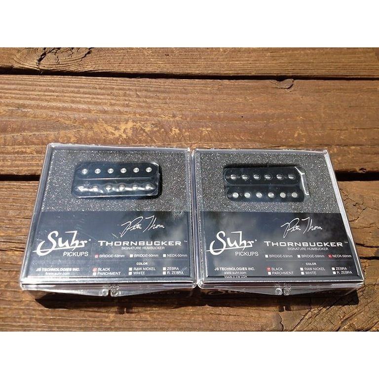 SUHR Thornbucker PAF SET Bridge 53mm Floyd Rose & Neck 50mm Pickup