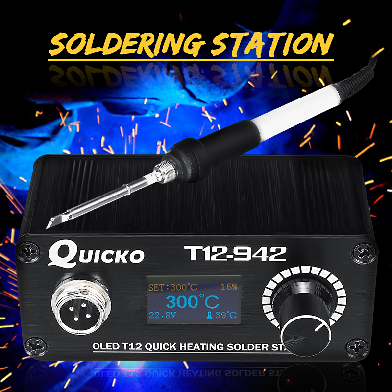 75W Quicko T12942 MINI OLED Professional Digital Temperature