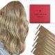 thumbnail image 1 of Extensiones de pelo Moresoo con cinta adhesiva, 20 cm, 10 unidades, 25 g, #8 /22/8, 1 of 9