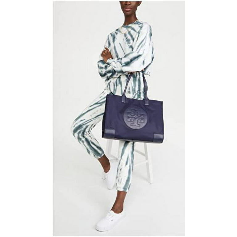 Tory Burch Ella Nylon Tote Bag In Navy - Walmart.com