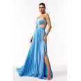 thumbnail image 3 of Vestido maxi sin mangas y arrugado Moua de Bellabarnetten, 3 of 6