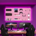 thumbnail image 2 of Kit combinado de tablero perforado RIVTUN, organizador de pared con 14 unidades, 2 of 7