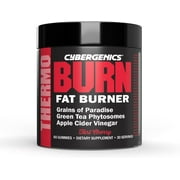 Cybergenics Burn Gummies, Supports Weight Management, Burns Excess Fat, Apple Cider Vinegar & Grains of Paradise, Boost Metabolism, Promote Digestion, 60 Gummies, 30 Servings