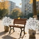 thumbnail image 5 of Outdoor Color Baby's Breath Ground Plug Simulation Plant Ground Nail Decoration Courtyard Garden Ground Fake Flowers, 5 of 6