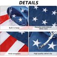 thumbnail image 6 of 4th of July Decorations,40 Inch American Windsock Heavy Duty,Patriotic Fourth of July Outdoor Decor, American Flag USA Windsock With Embroidered Stars,Red White and Blue Decor for Memorial Day,Outside, 6 of 7