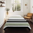 thumbnail image 4 of Sage Green Black Stripe Small Tapestry for Bedroom Wall Hanging Tapestry,Modern Abstract Coarse Striped Ceiling Backdrop Tapestries Poster Blanket Wall Decor for Teens Room Living Room Dorm 23" x 28", 4 of 8
