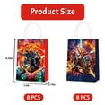 thumbnail image 2 of 16 Pcs For Guardians Cartoon For the Galaxy-Themed Party Favor Bags – 2 Styles Candy Gift Bags with Handles for Birthday Decorations and Festive Celebrations, 2 of 5