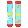 thumbnail image 6 of ODD SOX – SKIPPY Peanut Butter Logo & Peanut Pattern Novelty Crew Socks – Size Large – Men’s 8–12 /, 6 of 6