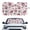 Cute Pink Strawberry, variant on FUIALDOLG Green Hippie Flower Sunshade for Car Windshield Auto Front Window Sun Covers Foldable Windshield Cover for Sunvisor Cars Large Size Car Accessories for Women Men