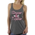thumbnail image 1 of Awkward Styles Breast Cancer T-Shirt Stronger Together Ribbon Racerback Tank Tops, 1 of 4