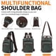 thumbnail image 5 of Bolso bandolera Nerlion de lona encerada verde para hombre, 5 of 9