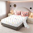 thumbnail image 4 of Erosebridal Eight Ball Twin Bedding Blush Bows Bedding Comforter Set, Blush Bows 7-Piece, 4 of 6