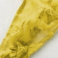 thumbnail image 4 of breathable printed underwear men's lace Panties Halloween Gift for Husband Yellow Free Size, 4 of 4