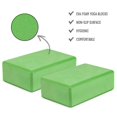 thumbnail image 5 of 2 Pack Yoga Blocks and Yoga Strap Set Non-Slip EVA Foam Fitness Blocks for Yoga Pilates Fitness Training, 5 of 5