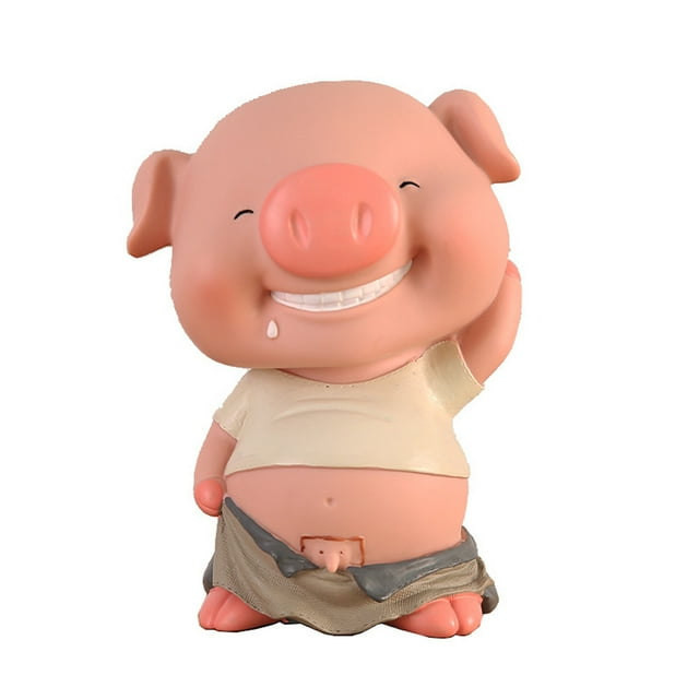 Piggy Bank Lovely Pig para niños, monedero, monedero