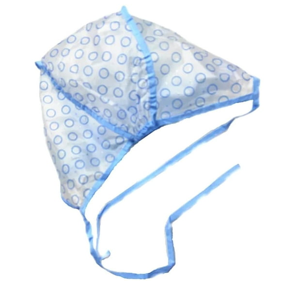 Flmtop Double-layer Plastic Disposable Hair Highlighting Cap Dye Hat with Hook Needle