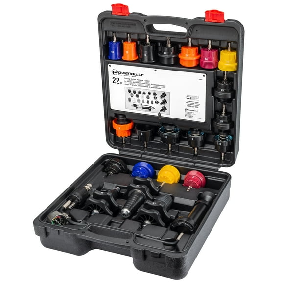 Powerbuilt 22 Piece Cooling System Pressure Test Set - 940427
