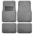 thumbnail image 3 of FH Group Carpet Floor Mats with Heel Pad For Auto Sedan SUV Van, Full Set, Gray, 3 of 5
