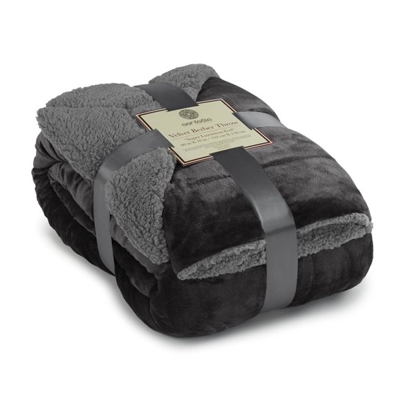 Manta Genteele Sherpa supersuave, reversible, 150 x 180 cm