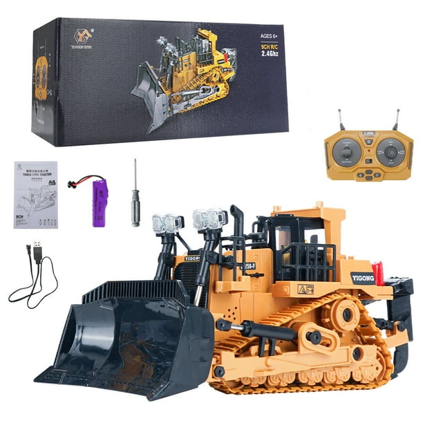 Remote Control Bulldozer Toys 124 RC Trucks Remote Control Excavator