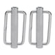 thumbnail image 2 of Hebillas de Cinturón Con Rodillo Moleteado Ajustable, Tratamiento de Soldadoura Rectangular de Acero inoxidable 316 para Mochilas Con Correas, 2 UDS., 2 of 7