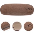 thumbnail image 3 of Caja retro de 1pc. Gafas de algodón y ropa de cama elegante Vintage Creativo Espectáculo breve (Caqui), 3 of 5